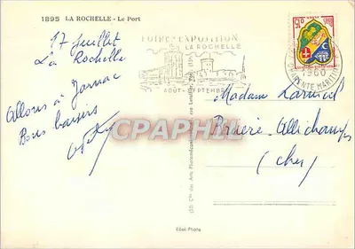 La Rochelle - O Porto — Feira-Exposição 1900 — editor Réal-Photo — Verso