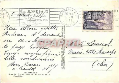 Place de la Comédie — Bordeaux — Tito — Verso