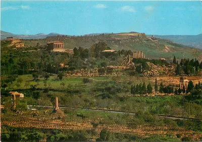 Agrigente — Panorama da Vale dos Templos — Éditeur Ar. Co. s.n.c. di C. Arnone e C.