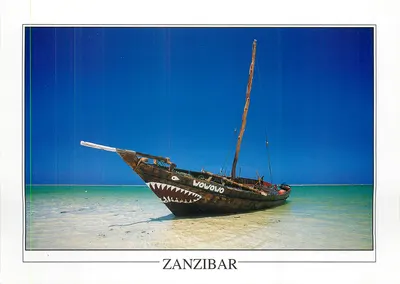 Barco em Machamvi Beach — Zanzibar — Publications Gallery