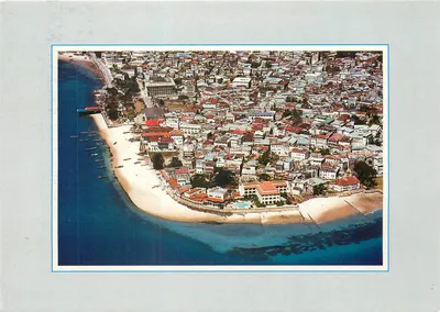 Zanzibar Stone Town — Vista aérea — 2000