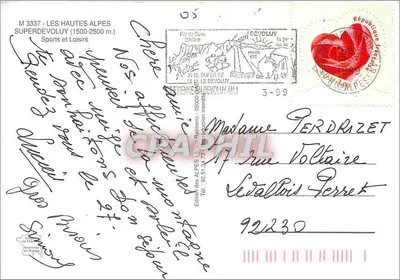 Superdévoluy — Stazione sciistica — Edizione Alpi — Verso