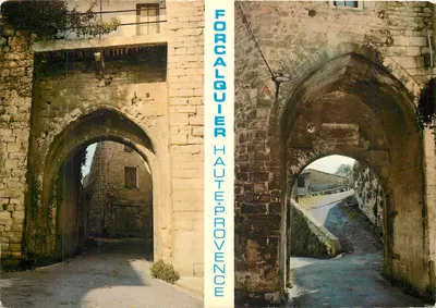 Forcalquier — Porta dos Cordeliers — Edições da Provença G.A.L.