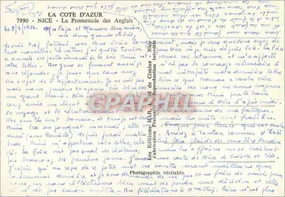 Vista de la Promenade des Anglais en Niza — Éditions Françaises Interdite — Reverso