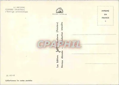 A Relógio Astronômico — Plogermed (Morbihan) — Les Éditions Gouleux Naturelles — Verso