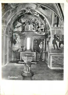 Baptistério — afrescos de Masolino di Panicale (1383-1447) — Ed. U. GIARIN, Turim
