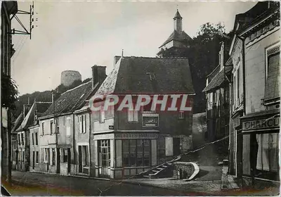 Bilhete postal moderno Château Renault em Touraine Rue du Tertre du l'Horloge