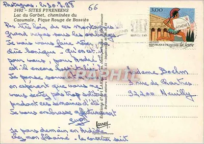 Jezioro Garbet, Czerwony Góra Bassiès — Znaki Pyrenées — Wydawnictwo Sztuki Larrey — Rewers