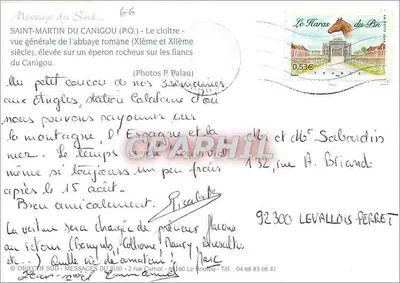 Saint-Martin du Canigou — País Catalão — editor Objectif Sud — Verso