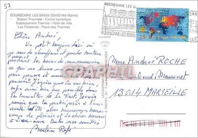 Bourbonne-les-Bains — Źródła wodne i krajobraz — Wydawnictwo Protet — Rewers