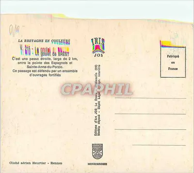 Goulet de Brest — Bretania w kolorach — Wydawnictwo Art JOS — Rewers