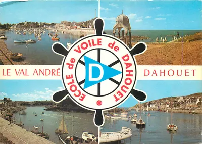 Le Val André — Escola de Vela de Dahouët — Coleção Chaligne Bretagne