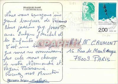 Lectoure — Katedra św. Piotra — Images du Passé (Gers) n°2181 — Rewers
