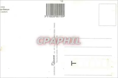 La Lauburu — symbol baszkirski — Wydawnictwo Chauvons — Rewers