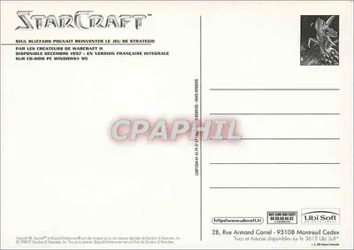 StarCraft — gra strategiczna — Ubi Soft — Rewers