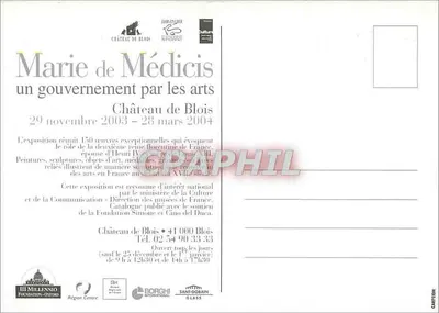 Marie de Médicis — a government by the arts — Château de Blois — Back