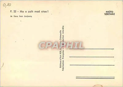 Âncora e corda na Bretanha — Editor JOS, n° 25 — Verso