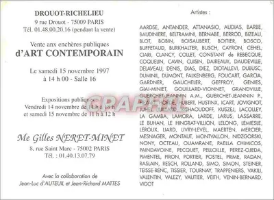 Sylwetki — Catherine DENIS — Technika mieszana na płótnie — 60 x 92 cm — Rewers