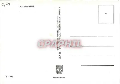 Les Amarres — Amarragem marítima — Éditions Réunies Bénazol — Verso