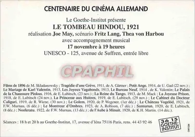 Piloto indiano em um cockpit — Goethe-Institut Paris — n° 3615 — Verso
