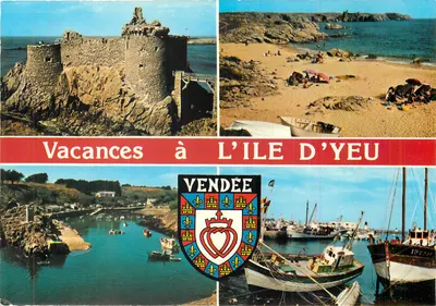 Férias na ILHA DE YEU — Vendée — Editor Pierre Art du Scherblain