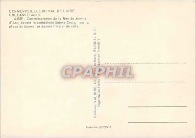 De Feesten van Jeanne d'Arc in Orléans — Graphiphi — Achterkant