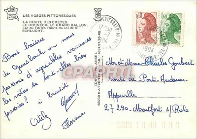 Trasa Krzyżowa — Pittoreskie Vosgi — Wydawnictwo Ansel — Rewers