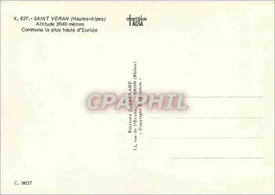 सेंट वेरान — यूरोप के सबसे ऊँचे गाँव — एडिटर जे. सेलार्ड — पीछे