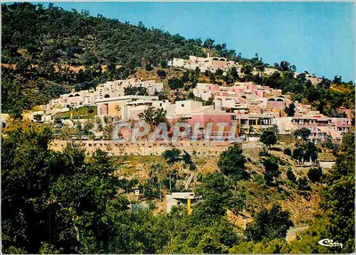 La Croix-Valmer (Var) — Vista geral do vilarejo de férias "d'Air France" — Impressor Combier, n° 35-000