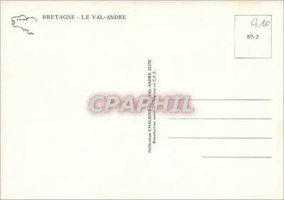 Le Val-André — Bretagne, Côte d'Émeraude — Coleção Chaligne — Verso