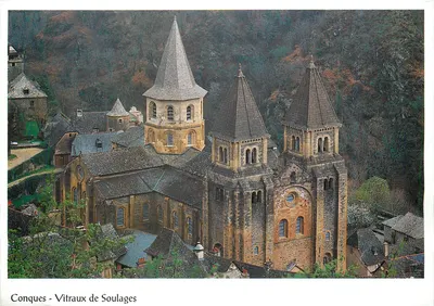 Conques - Vitrais de Soulages — Éditions du Seuil