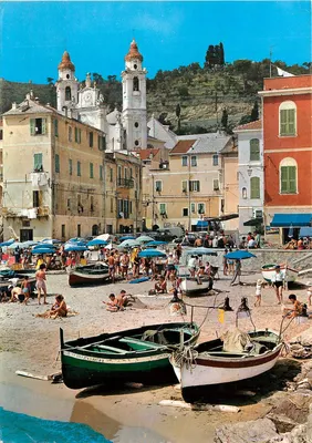 Laigueglia — Praia — da totocolor Kodak Ektachrome