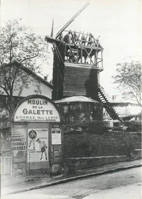 Moulin de la Galette — Construção — Edições Viollet