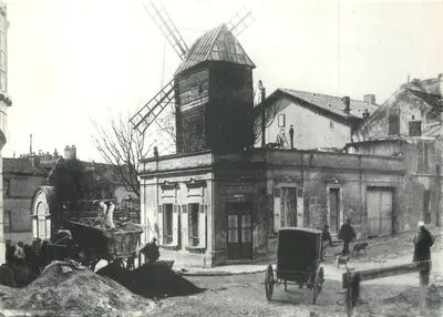 O Moulin de la Galette — Paris 1900 — Éditions Roger Viollet