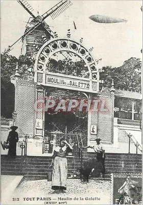 Moinho da Galette — Paris — Edições F. Nugeron