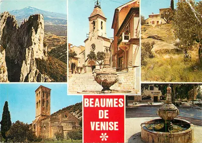 Beaumes-de-Venise — vista panorâmica — editor 'En Provence' n° 95.779