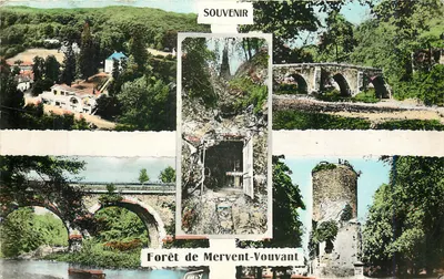 Floresta de Mervent-Vouvant — Lembrete — Edit. Jelily-Poupin, Martigny-sur-Sèvre (Vendée)