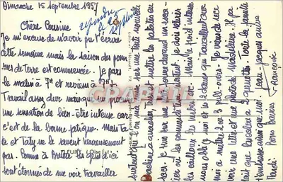 Miasto Tilly-sur-Seulles — widok ratusza, głównej ulicy, kościoła i sklepu — wydawca Tilly-sur-Seulles, nr 19 — Rewers