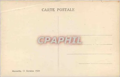 Marseille — Basílica de Nossa Senhora da Guarda — número de série não visível — Verso