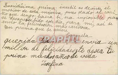 Jovem mulher segurando galhos de salgueiro — Valladolid — editor RR n° 2672/1 — Verso