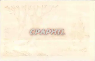 Zimowy krajobraz — Szczęśliwego Nowego Roku — R. Cotte — Rewers