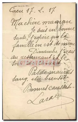 Caen — Teatr — LL. — Graphil n°126 — Rewers