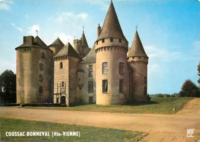 Coussac-Bonneval — Castelo medieval — Edição M. Farou - 87 Fouzeix