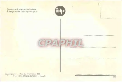 Solfatara - Pozzuoli — wybuchy błotne — Interdipress — Rewers
