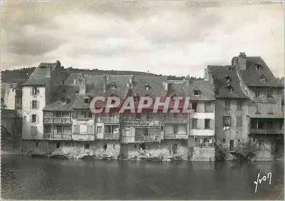 Espalion (Aveyron) — Velhas curtumes na margem do Lot — Les Éditions d'Art 'WYON' Paris