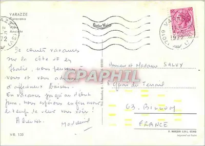 Varazze — panorama costeiro — P. Marzari S.R.L. SCHID — Verso