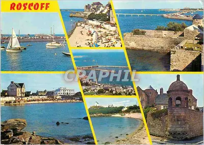 Roscoff — vista panorâmica — Edições Jack, n°2210
