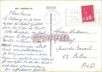 Cabourg — widok panoramiczny — Elnacap — Rewers
