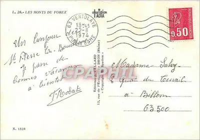 Chalmazel — Saint-Pierre-la-Bourlhonne — Col du Beal — Le Brugeron — Pierre-sur-Haute — Les Monts du Forez — Rewers