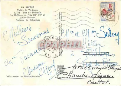 Rostos da Ariège — Editora: Éditions Limoges, n° 9/162 — Verso